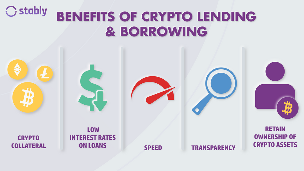 how does crypto borrowing work