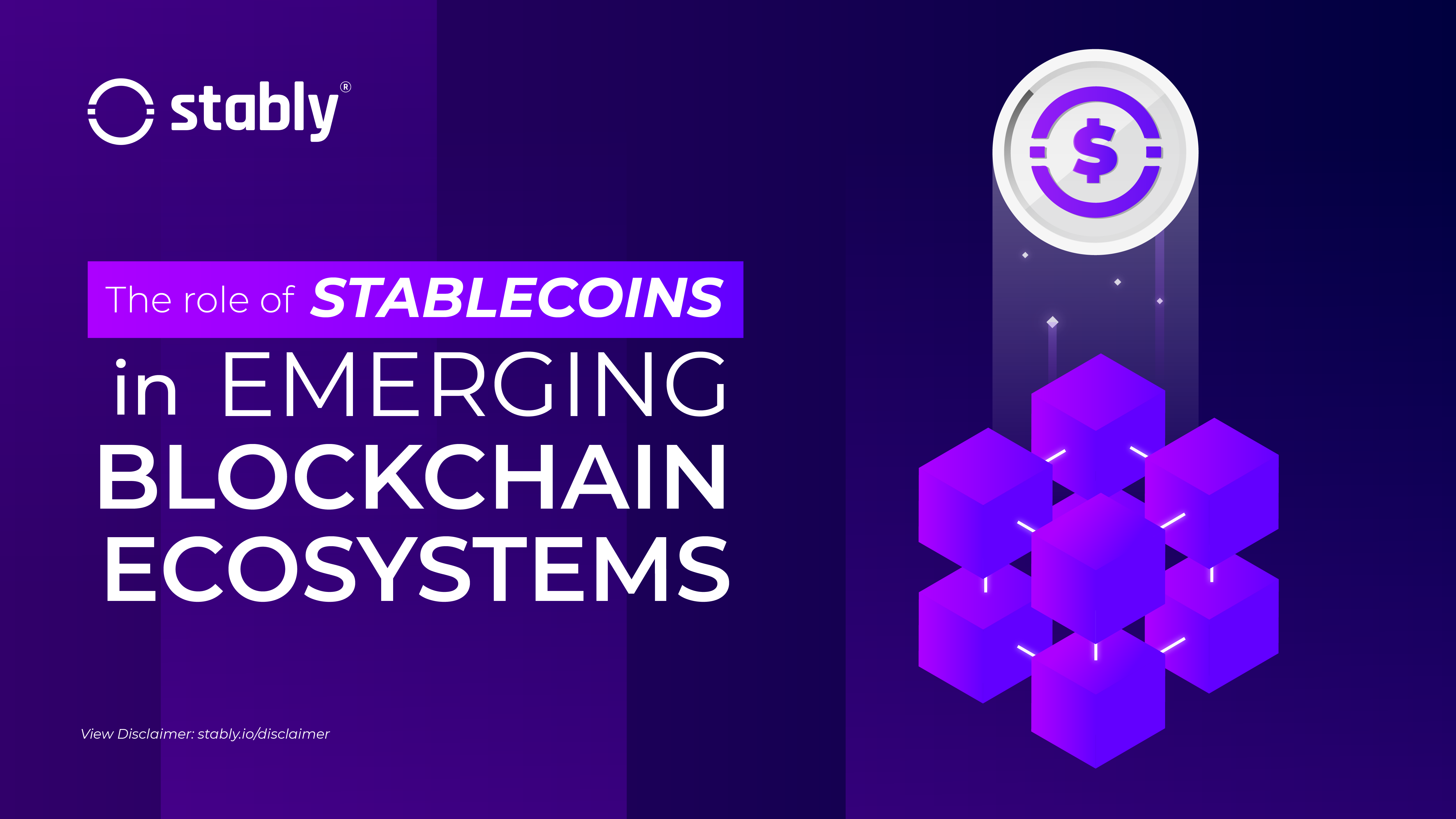 The Role Of Stablecoins In Emerging Blockchain Ecosystems